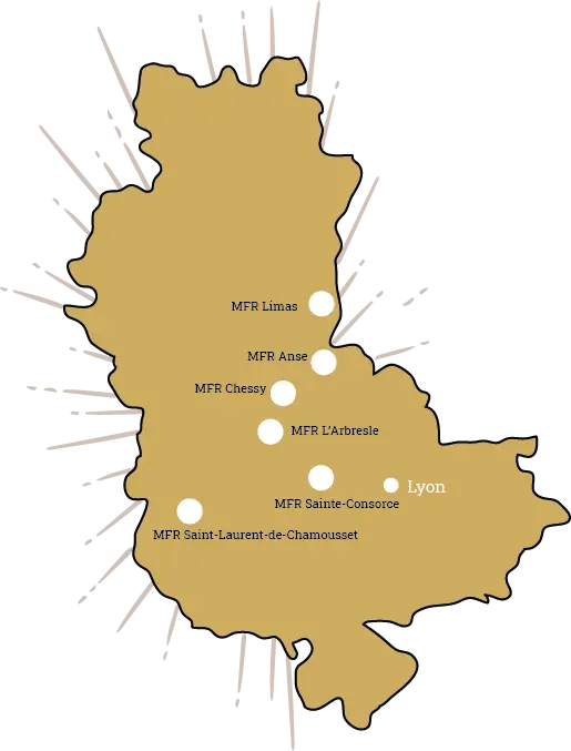 Les MFR dans le Rhône